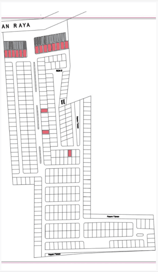 Site Plan Gemini Point Housing