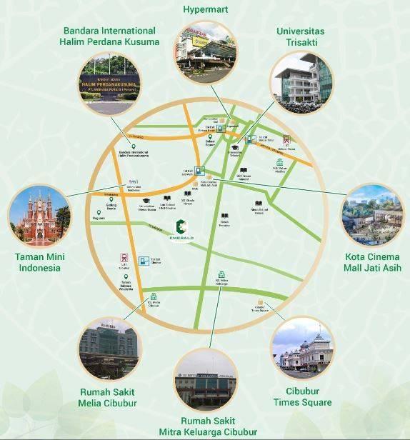 Emerald Terrace lokasi