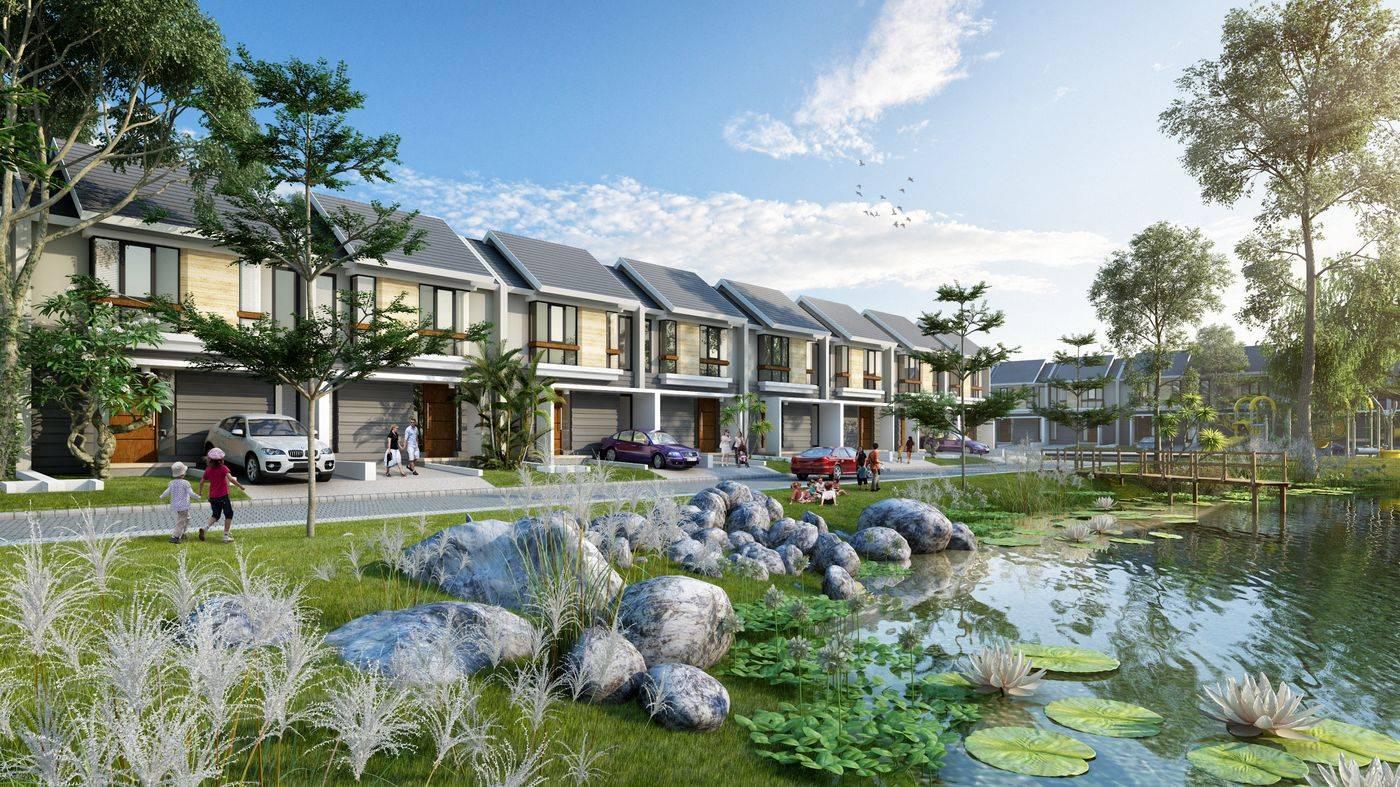 Citraland utara Surabaya lake view