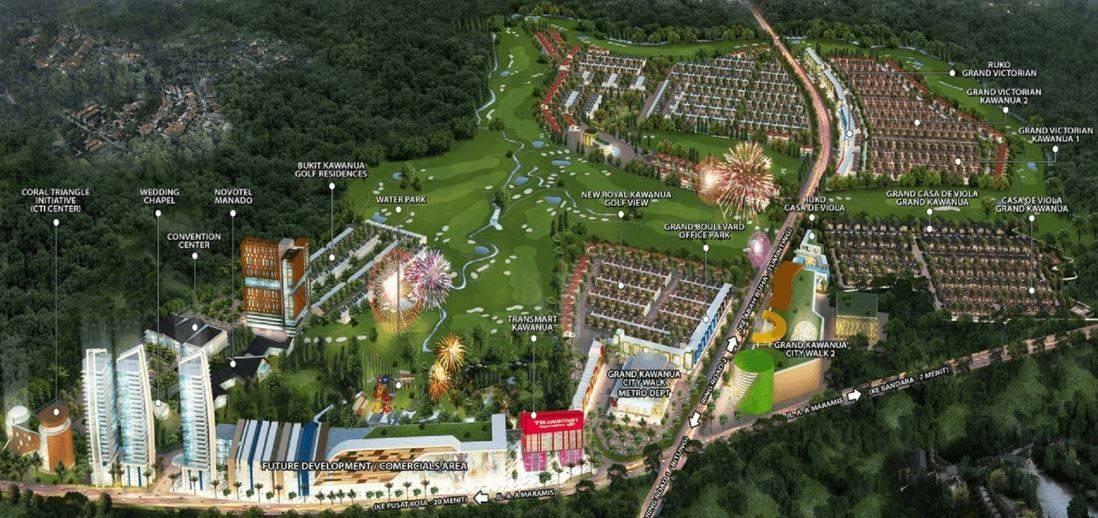 grand kawanua manado project view