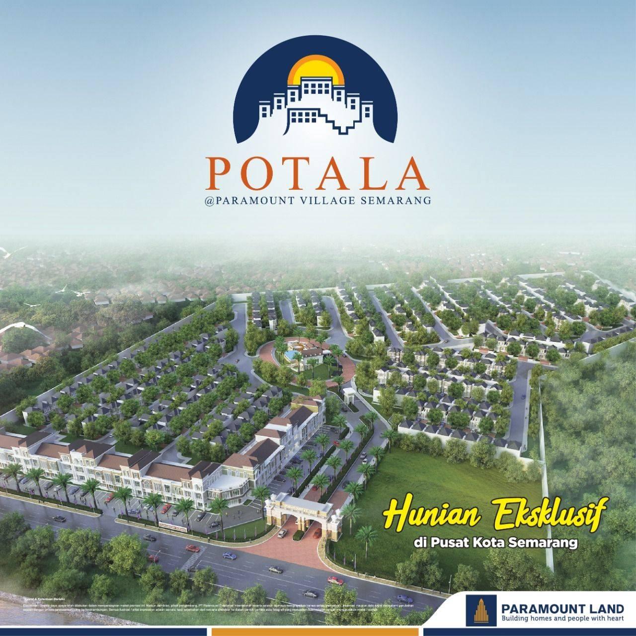 potala semarang paramount village project view