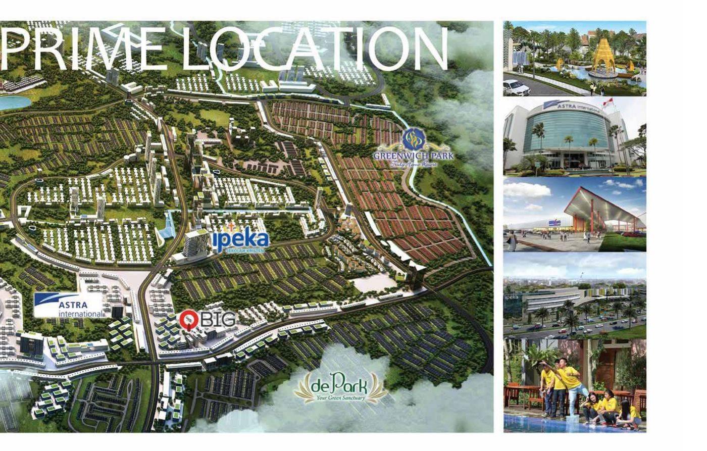 ruko west park bsd city lokasi