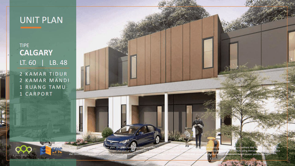 Citaville Parung Panjang Tipe Calgary