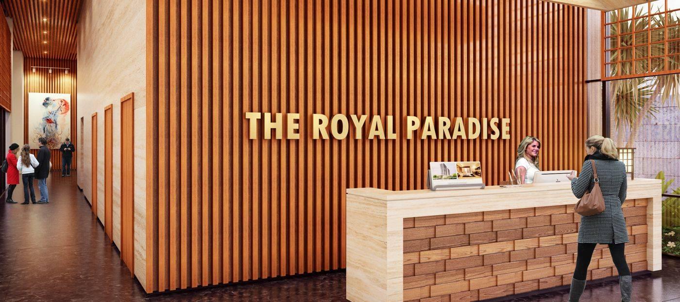 The Royal Paradise lobby
