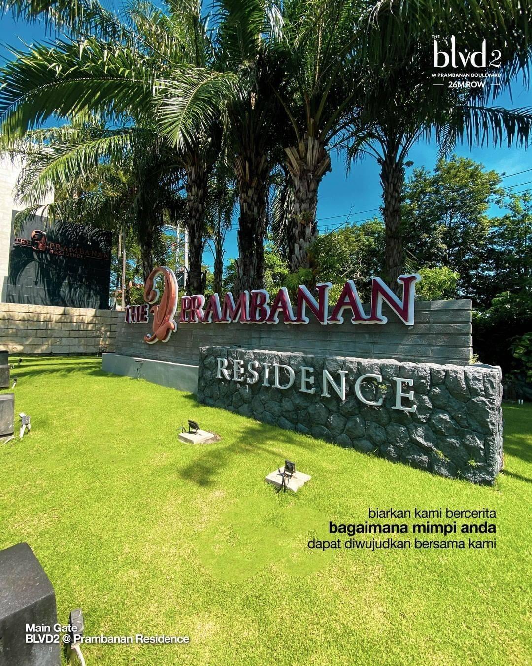BLVD2 - Prambanan Residence gate