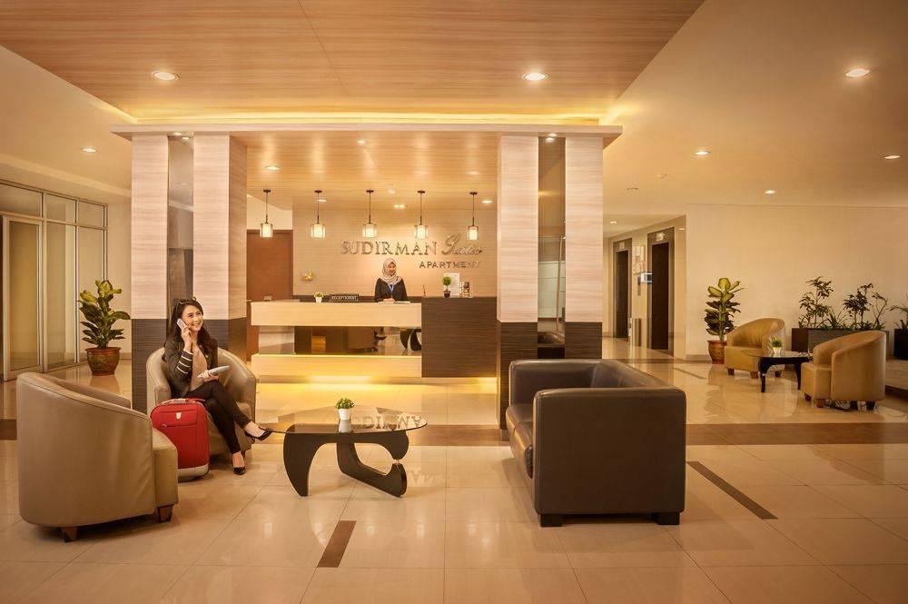 Sudirman Suites Apartment lobby