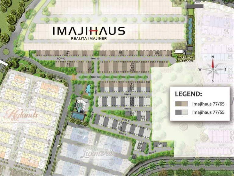 Imajihaus BSD City siteplan