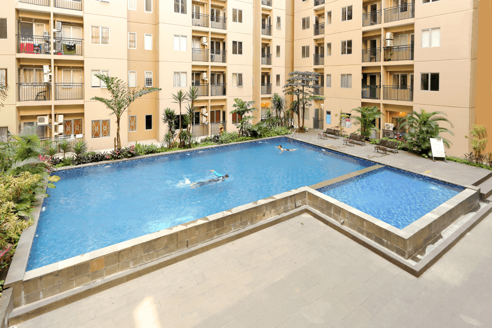 Sudirman Suites Apartment kolam renang