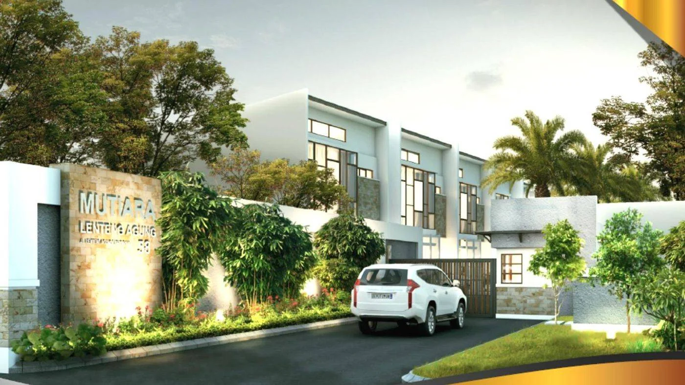 Mutiara Lenteng Agung Townhouse Mutiara Lenteng Agung Gate