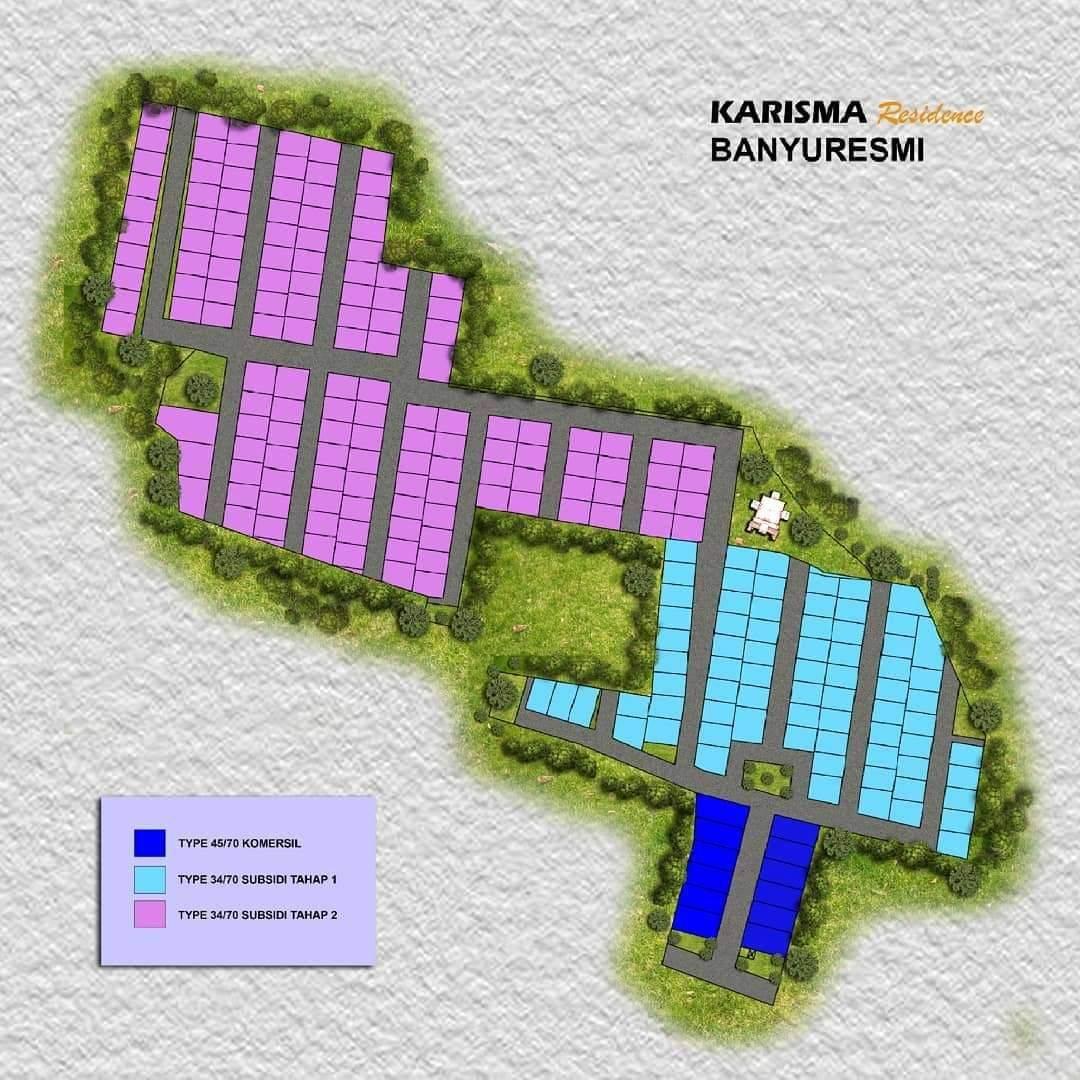 Site Plan Karisma Residence Banyuresmi