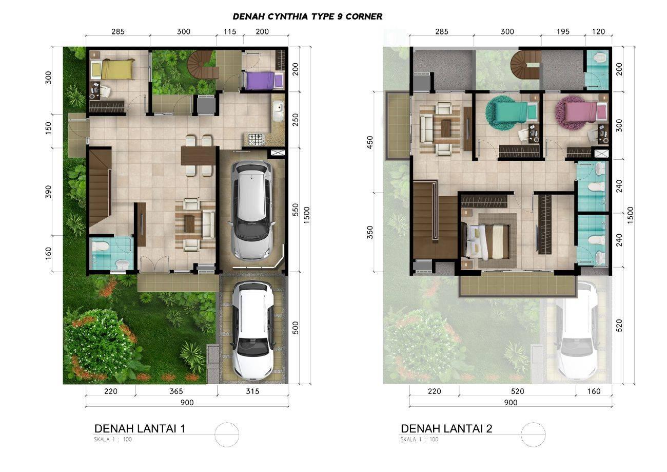 Cynthia Summarecon Bandung Tipe 9 Corner