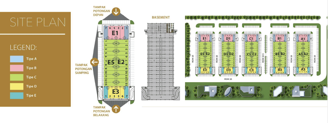 Citraland City Losari Makassar siteplan