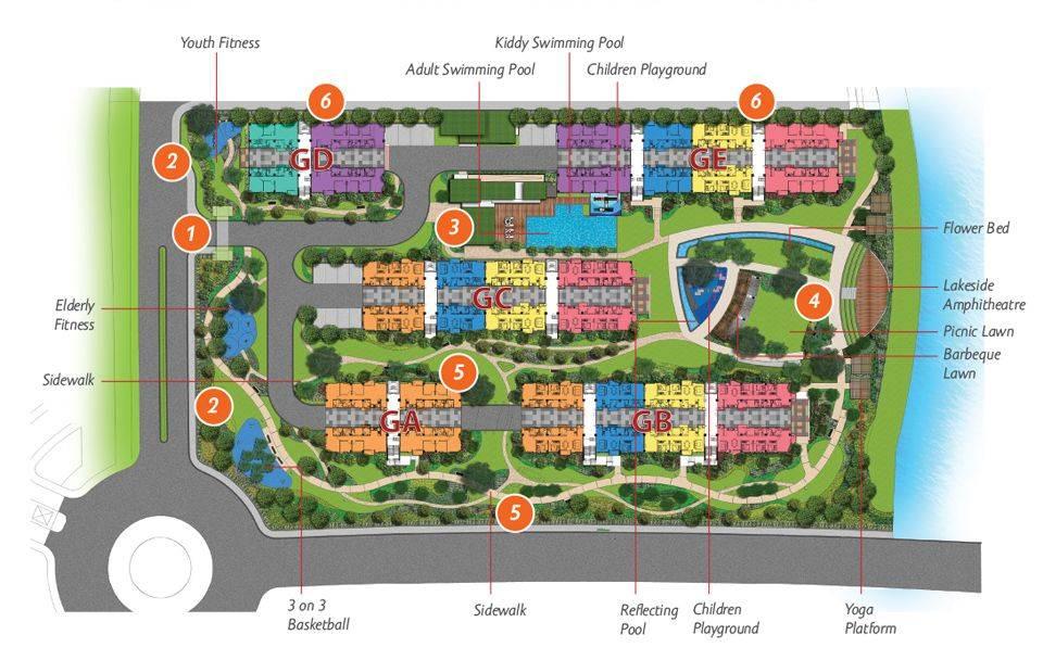 The Primrose Summarecon Bekasi Siteplan