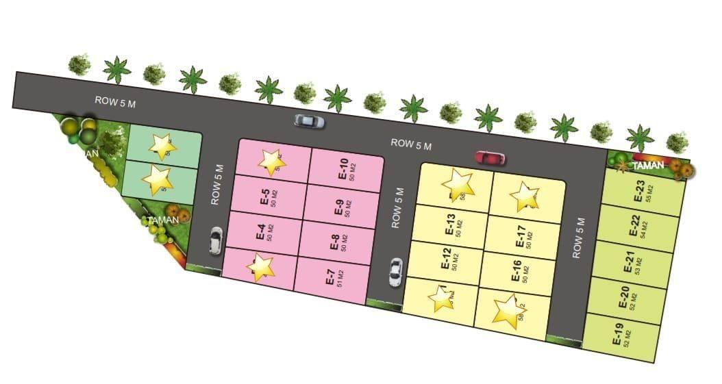 Site Plan Cinangka Paradisa Residence