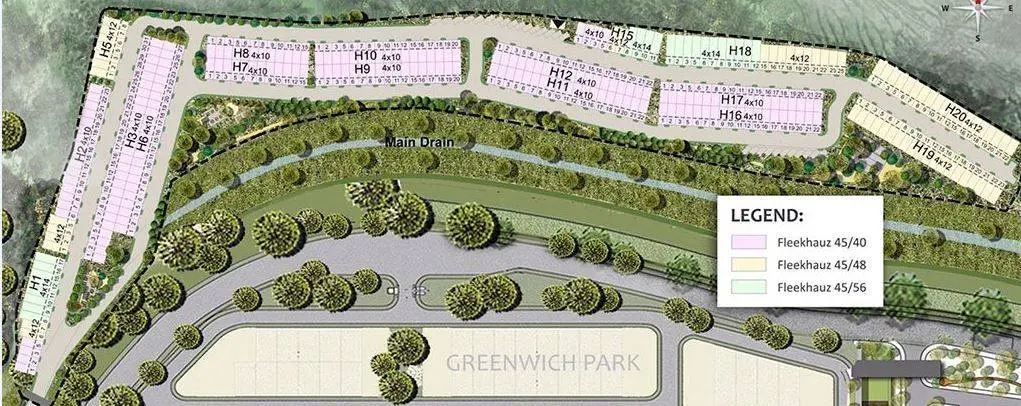 Fleekhauz BSD City siteplan