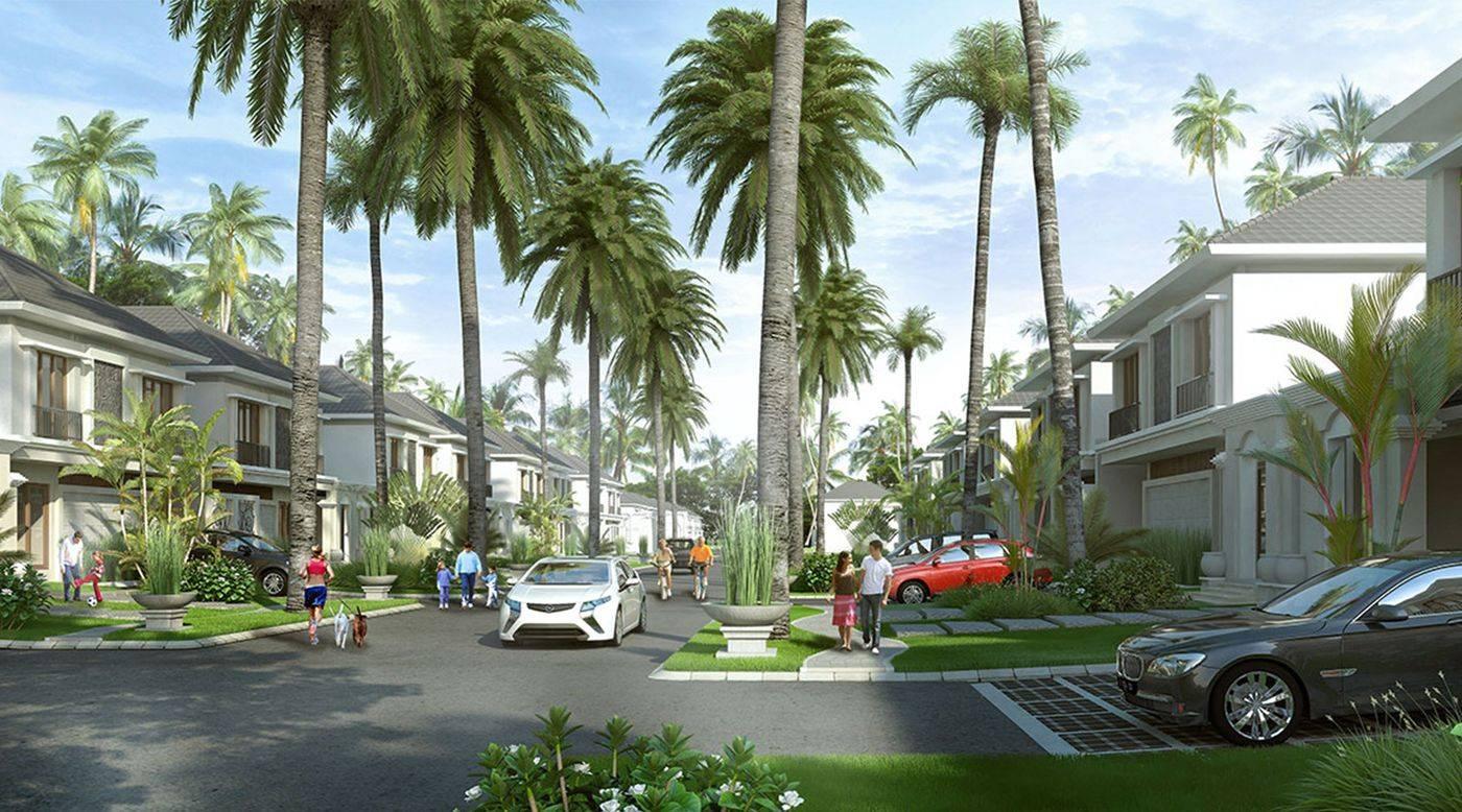 Batakan Village boulevard
