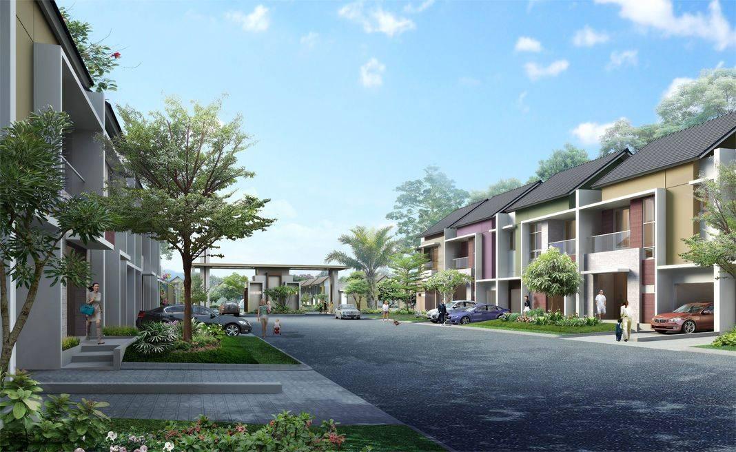 Cluster Vivaldi Summarecon Serpong street