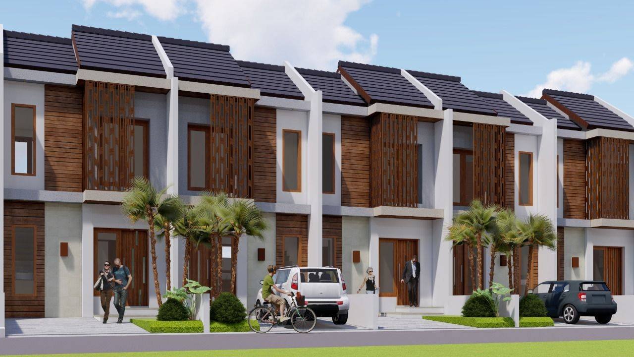 Arya Green Pamulang tampak depan