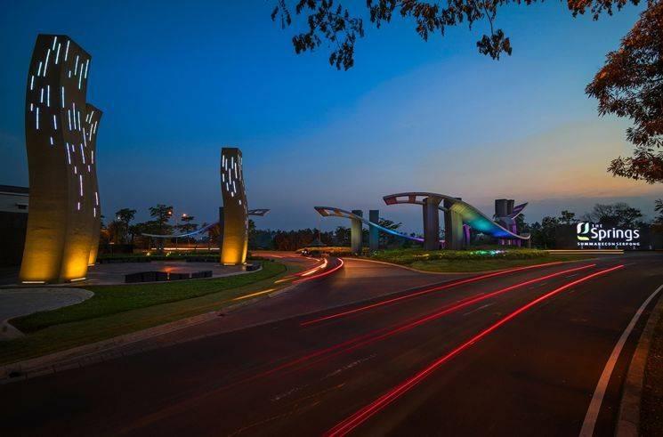Flamingo Summarecon Serpong main gate