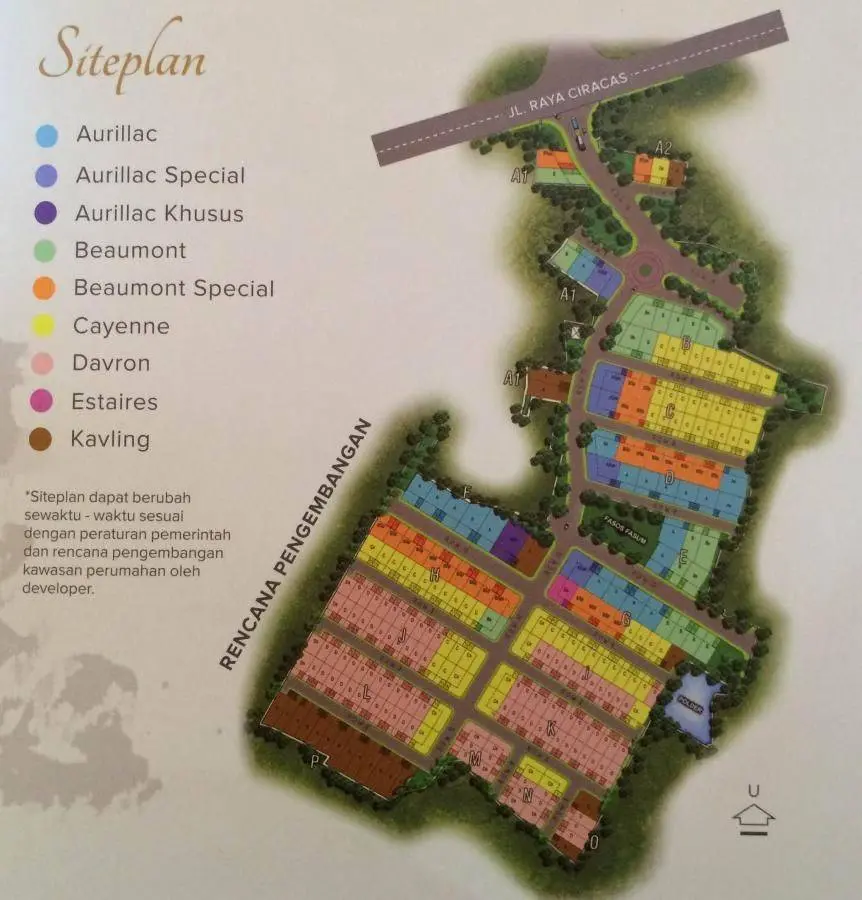 Premier Terrace siteplan