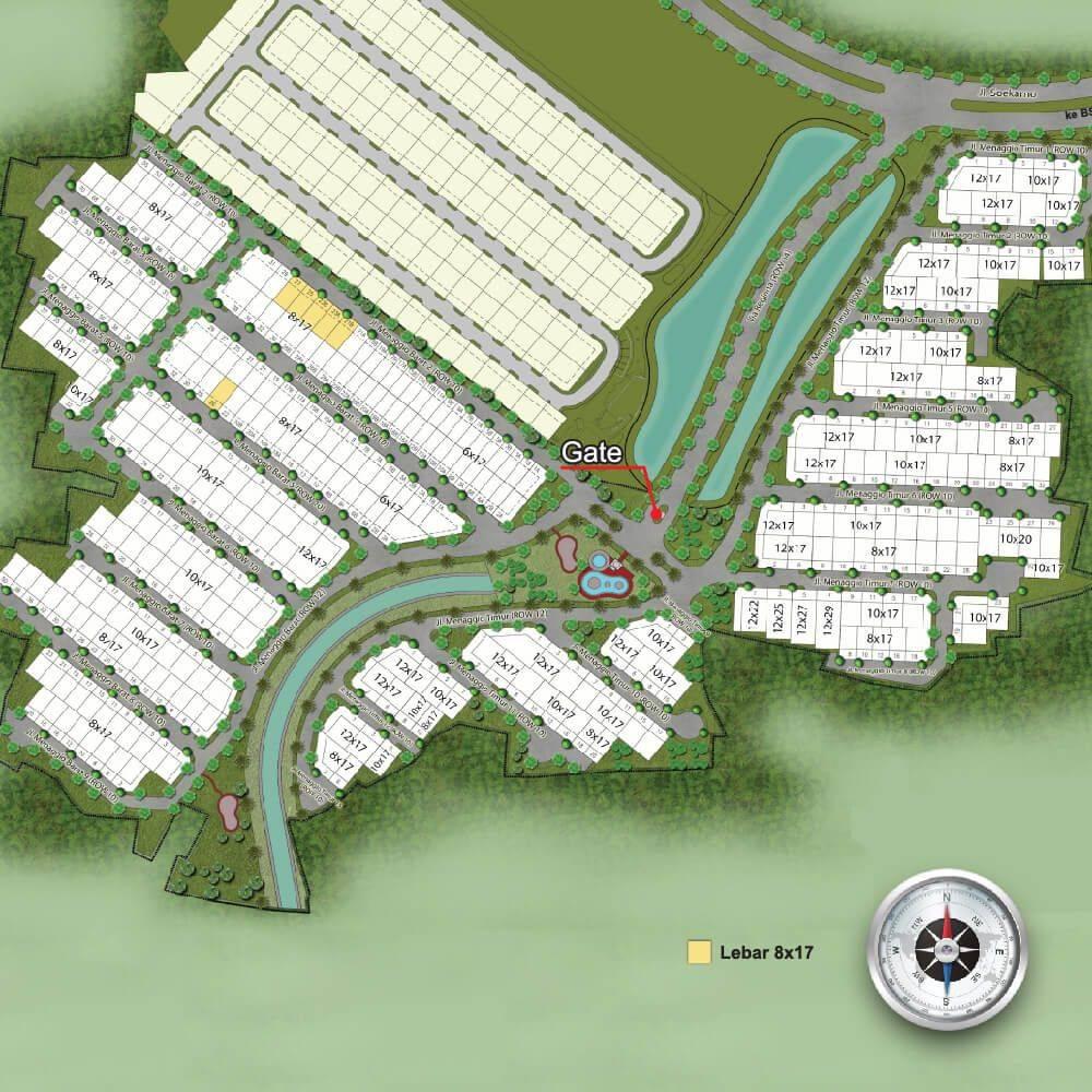 Menaggio Village - Siteplan