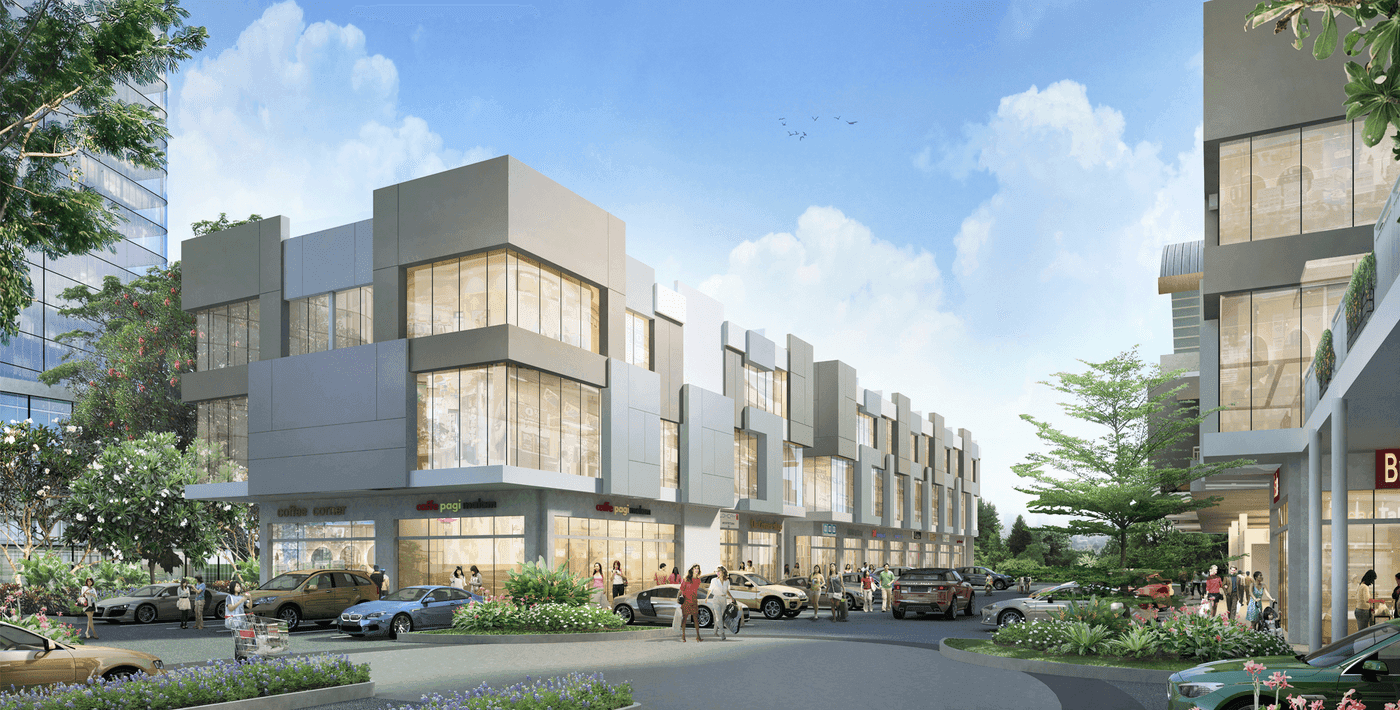 Ruko Pasar Modern Intermoda - BSD City