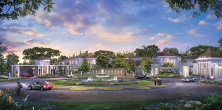 Flamingo Summarecon Serpong gate cluster
