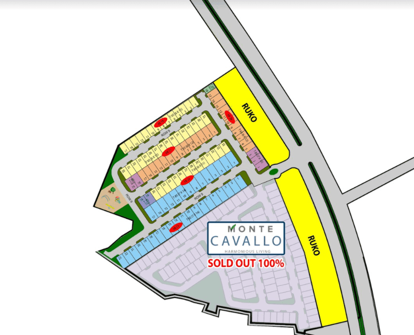 Site Plan Monte Torena Grand Wisata