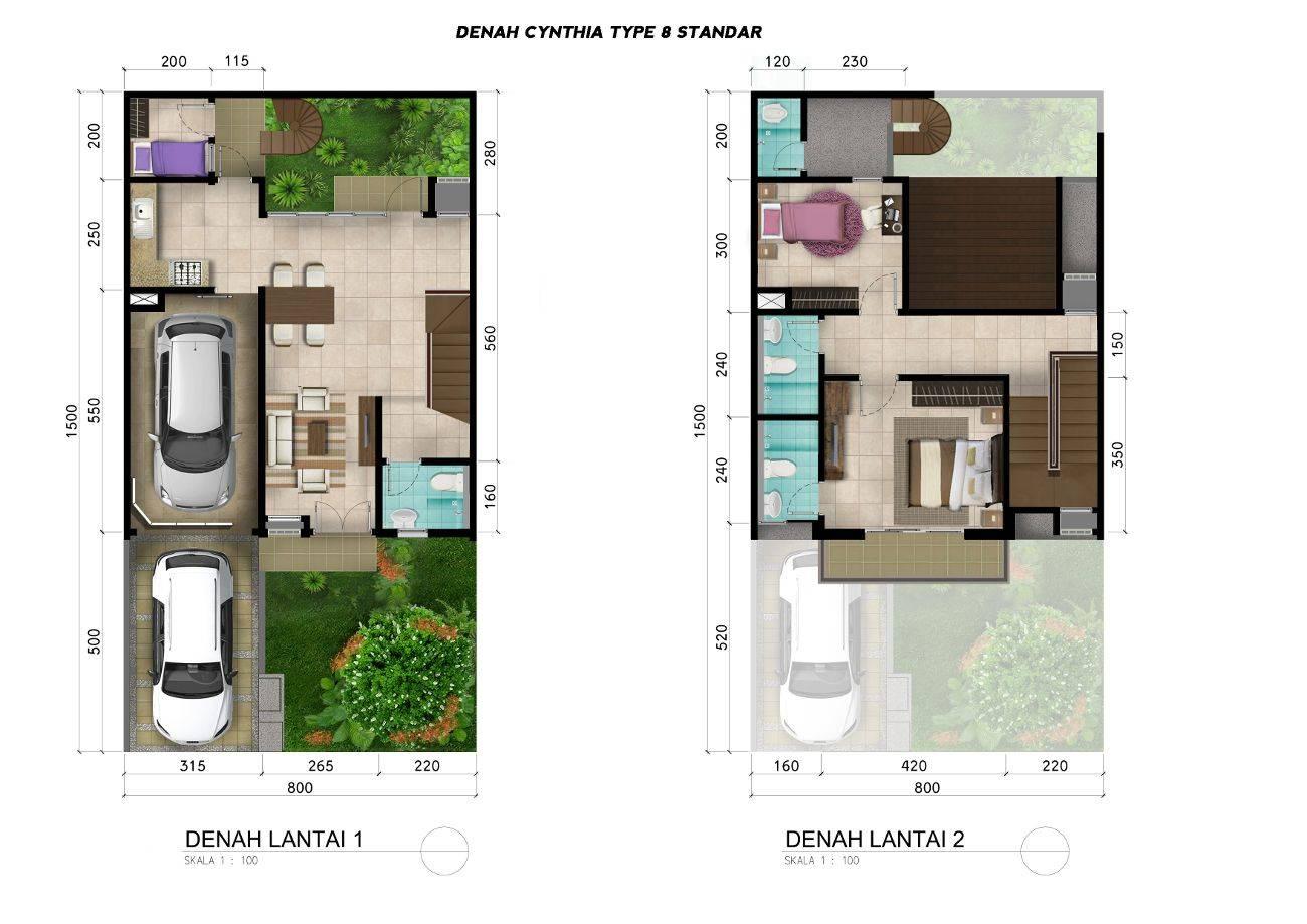 Cynthia Summarecon Bandung Tipe 8 Standar