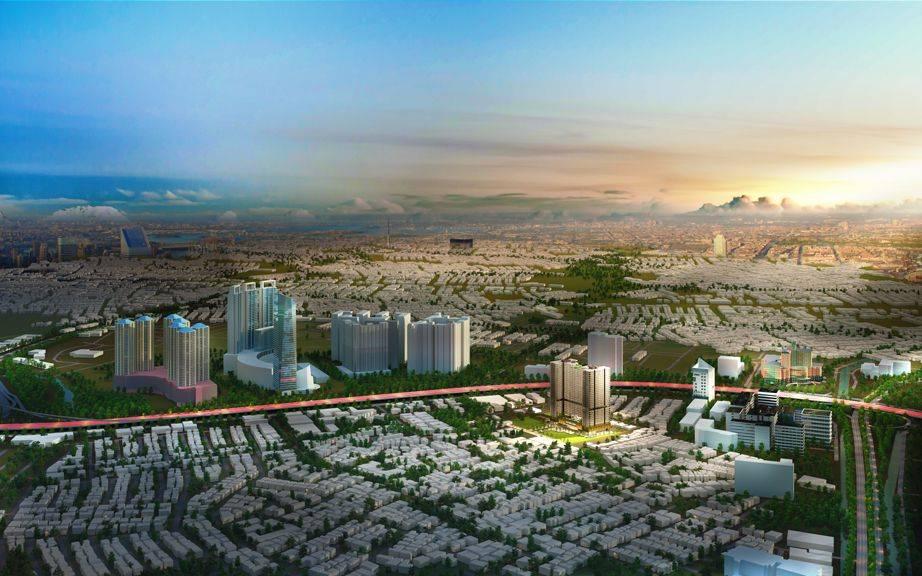 Tomang Park project view