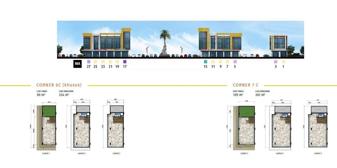 Magna Commercial Summarecon Tipe 2