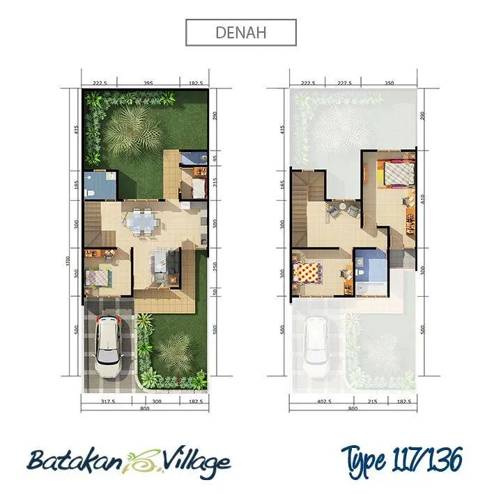 Batakan Village denah 2