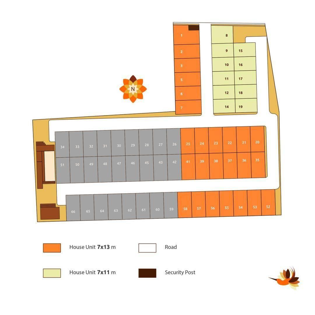 Site Plan Hummingbird House BSD