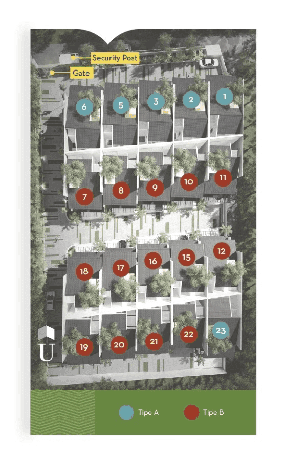 Site Plan Ruma Jagakarsa