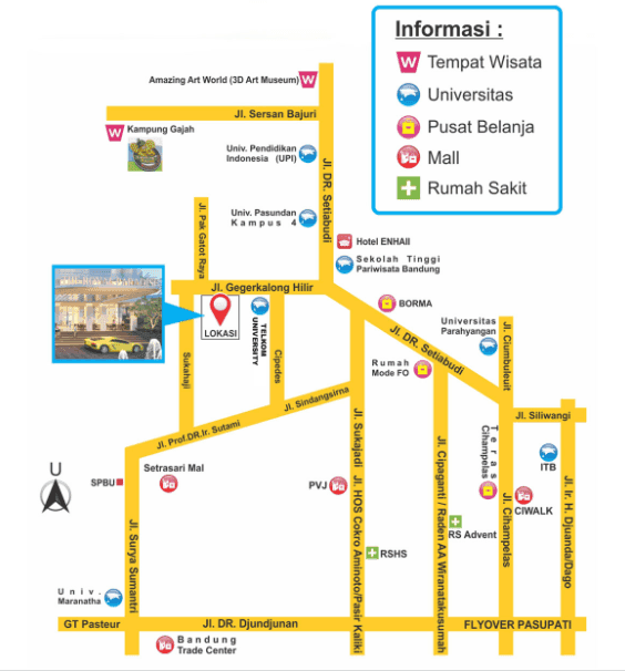The Royal Paradise lokasi