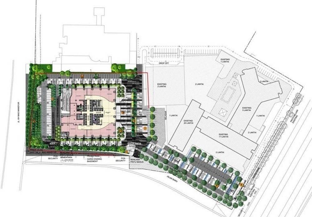 Sahid Sudirman Residence layout