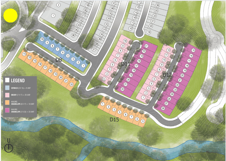 The Taman Dayu siteplan