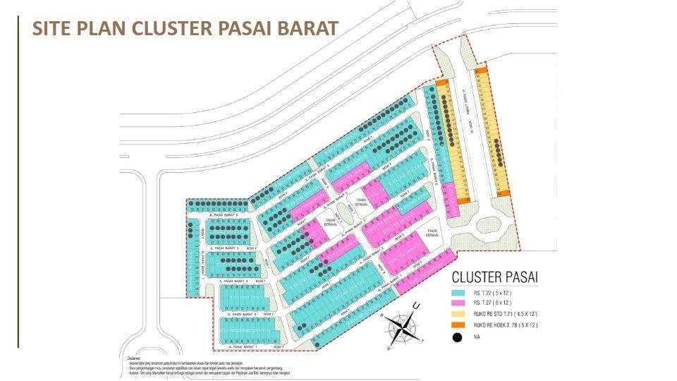 Siteplan Cluster Pasai