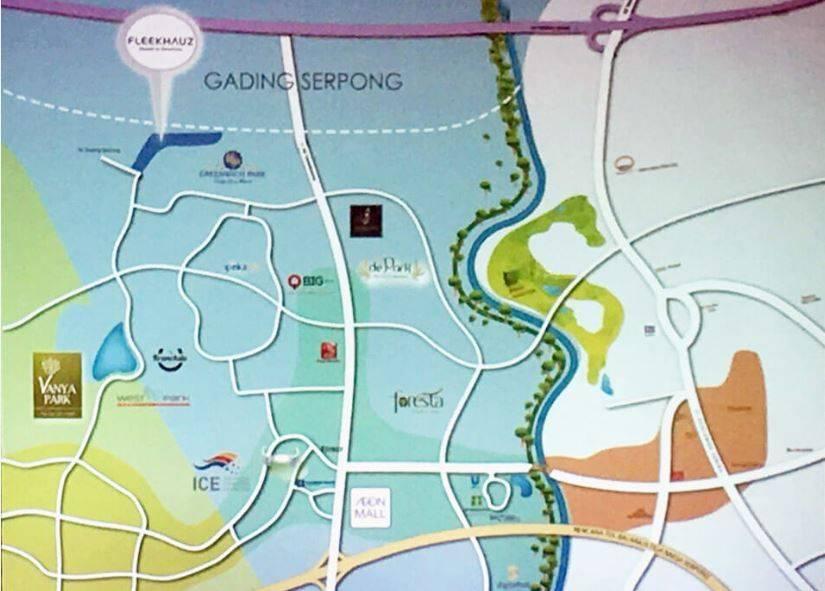 Fleekhauz BSD City lokasi