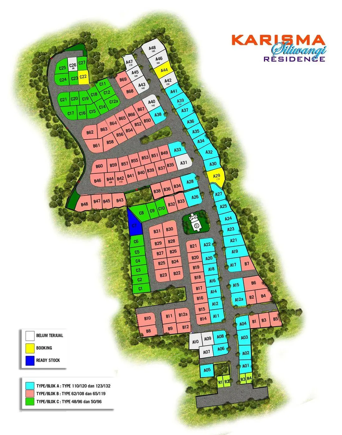 Site Plan Karisma Siliwangi Residence