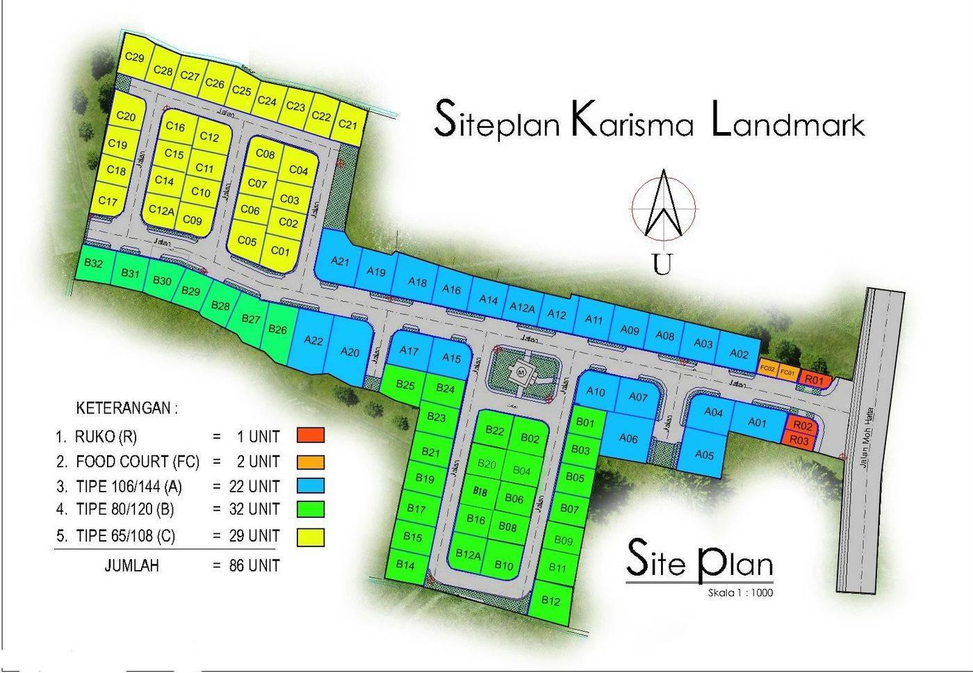 Site Plan Karisma Landmark