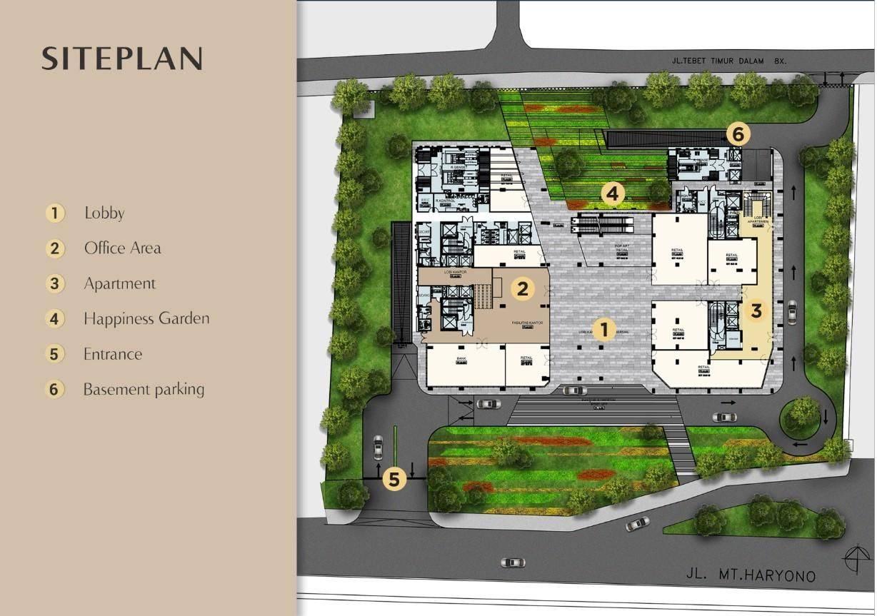 LRT City Tebet- Siteplan