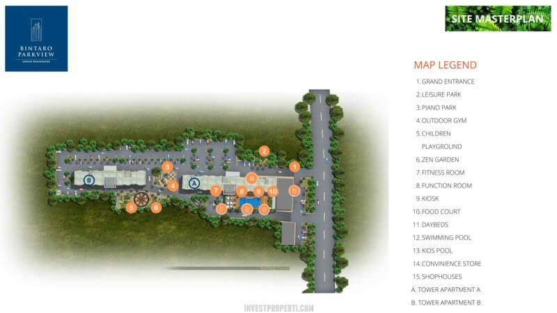 Master Plan Apartemen Bintaro Park View