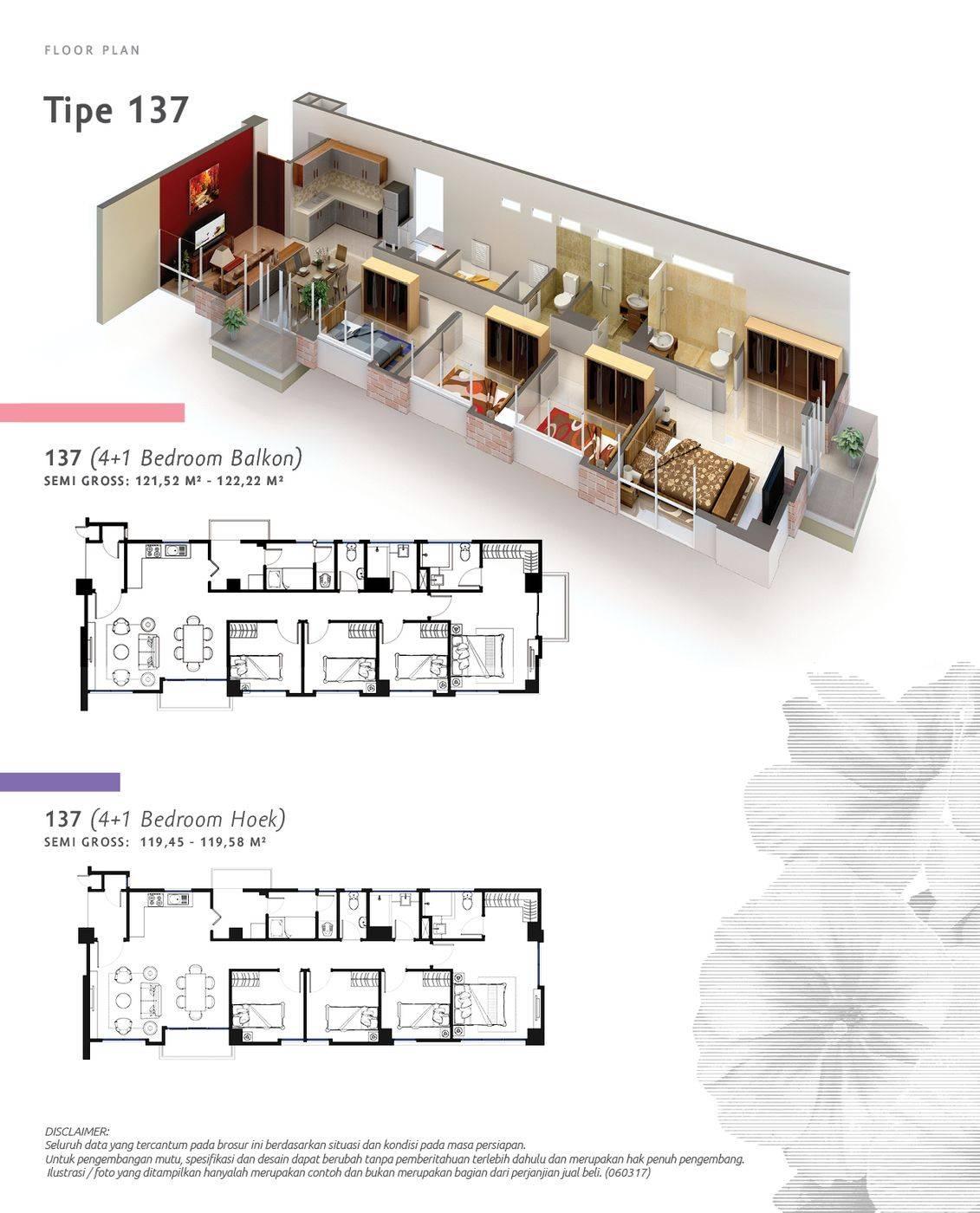 The Primrose Summarecon Bekasi Floor Plan 3