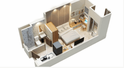 Apartemen Vida View 1 bed