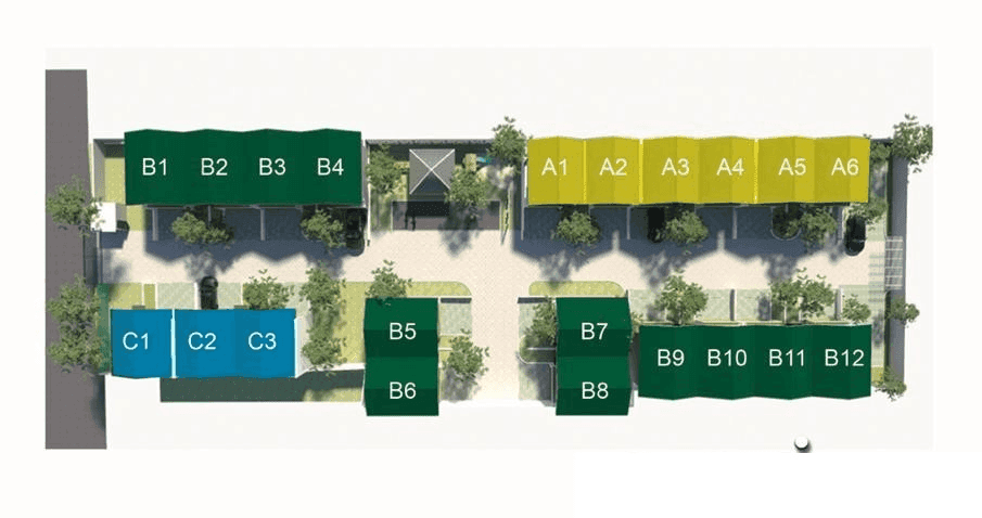 Site Plan Cluster Aeri Jatiasih