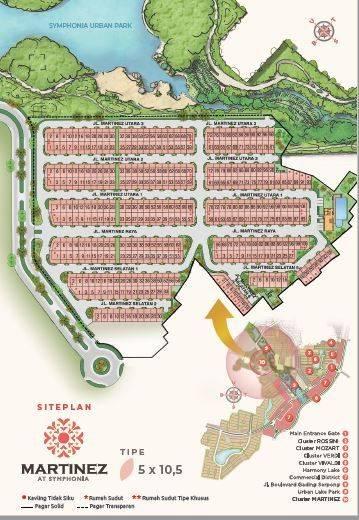 martinez summarecon serpong siteplan
