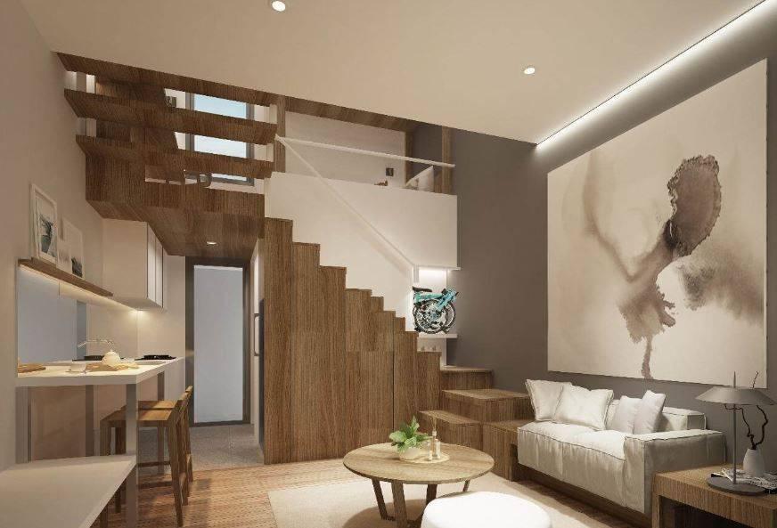 Fleekhauz BSD City interior ruang tamu