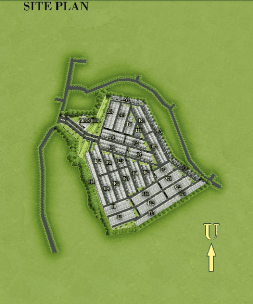 Bukit Esma Cicalengka siteplan