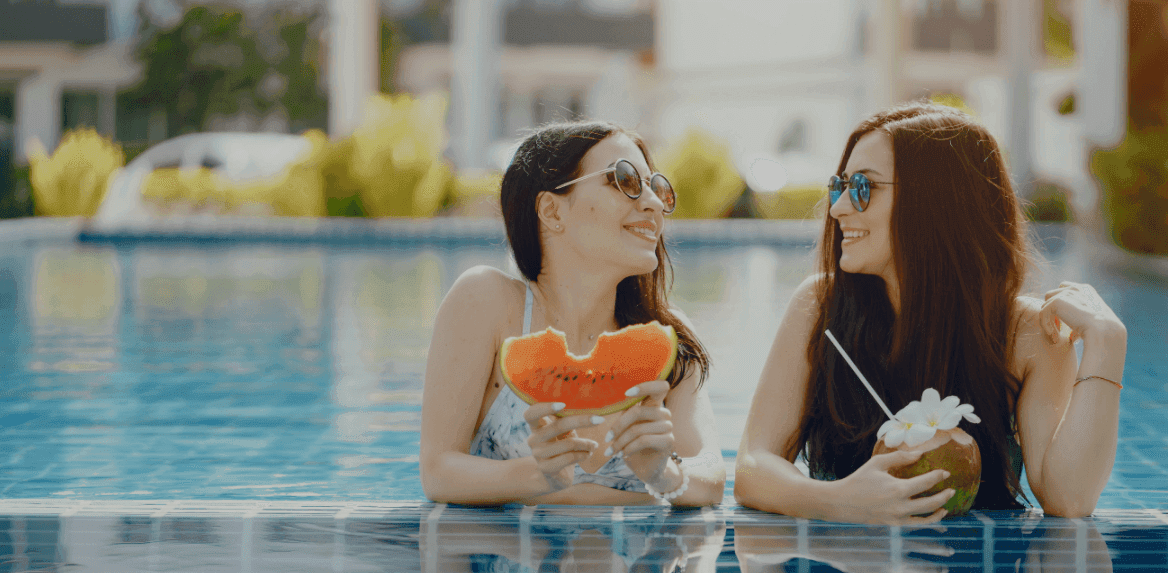 Apartemen Alonia Kemayoran infinity pool